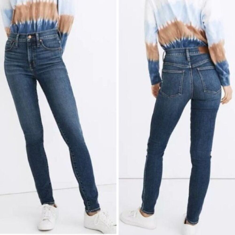 NEW Madewell 10" High-Rise Skinny Jeans Cordell wash, 27